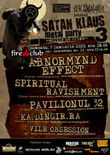 Afis Satan Klaus Metal Party 3 - Reload Edition