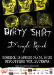 Afis Concert Dirty Shirt in Suceava
