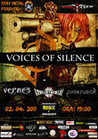 Afis Concert Voices Of Silence, Vepres si multi altii in Wings Club