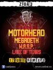 Afis Concert Motorhead si Megadeth la OST Fest 2012