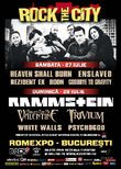 Afis Poze Rock The City 2013: Concert Rammstein la Bucuresti in iulie 2013