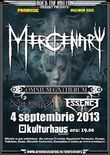 Afis Concert Mercenary si Omnium Gatherum in septembrie la Bucuresti