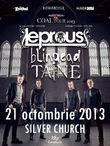 Afis Concert Leprous in octombrie la Bucuresti
