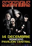 Afis Concert Scorpions la Bucuresti pe 14 decembrie 2013