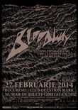 Afis Concert de lansare Bloodway in februarie la Bucuresti