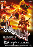Afis Judas Priest - Firepower la Bucuresti pe 22 iulie la Romexpo