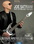 Afis Concert Joe Satriani la Bucuresti pe 25 Iulie