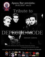 Tribut Depeche Mode in Apasu Bar