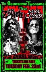 Rob Zombie si Alice Cooper anunta datele turneului