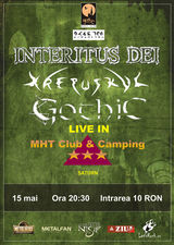 Concert Gothic, Interitus Dei si Krepsukul in Club MHT din Saturn