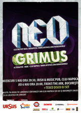 Neo si Grimus in concert in Irish & Music Pub din Cluj-Napoca