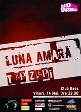 Concert Luna Amara si Tep Zepi in Club Daos din Timisoara