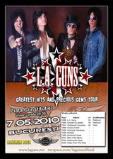 Concert L.A. Guns vineri seara in Piata Constitutiei din Bucuresti
