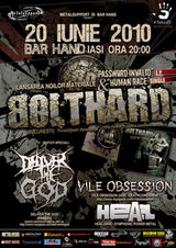 Concert Bolthard in Club Hand din Iasi
