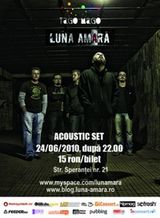 Concert Luna Amara in Club Tago Mago din Bucuresti