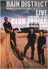 Concert Rain District in Club Zodiar din Galati