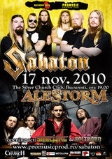 Spot video pentru concertul Sabaton si Alestorm din Bucuresti