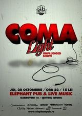 Concert Coma Light in Elephant Pub din Bucuresti