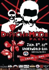 Depeche Mode Party in Underworld Club Bucuresti