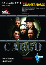Concert Cargo in club Guantanamo Bucuresti