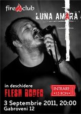 Concert Luna Amara si Flesh Rodeo in Fire Club