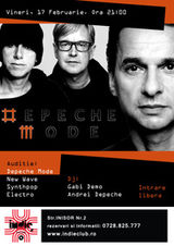 Prima petrecere Depeche Mode din 2012, in Indie Club