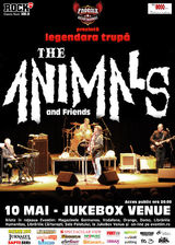Concert THE ANIMALS la Jukebox Venue