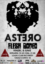 Concert Astero si Flesh Rodeo in Logik Club Bucuresti