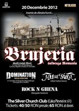 Brujeria, Domination, Total Riot, Rock N Ghena: Concert in Bucuresti la Silver Church