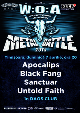 W:O:A Metal Battle 2013 - Semifinala Timisoara