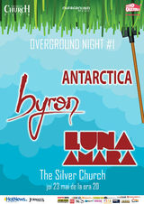 Concert Luna Amara, Byron si Antarctica la Club Silver Church