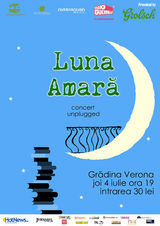 Concert acustic Luna Amara la Gradina Verona din Bucuresti