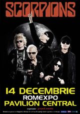 Concert Scorpions la Bucuresti pe 14 decembrie 2013