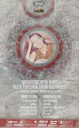 Concert caritabil Rock pentru Livia in Private Hell Club