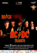 Tribut AC/DC cu THE ROCK La Hard Rock Cafe