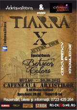 Tiarra sustine un concert la Buzau pe 30 Octombrie in Cafeneaua Artistilor