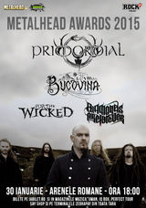 PRIMORDIAL, Bucovina, For The Wicked si Diamonds Are Forever  canta pe 30 ianuarie la METALHEAD Awards