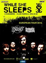 While She Sleeps concerteaza marti, 8 noiembrie, in club Fabrica din Bucuresti