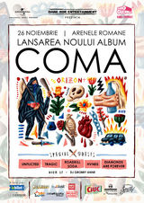 Coma lanseaza un nou album pe 26 noiembrie la Arenele Romane!