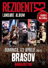 Concert Rezident Ex pe 2 aprilie la Brasov