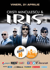 Concert Cristi Minculescu & Iris pe 21 aprilie la Beraria H