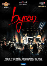 Concert byron - electric pe 27 octombrie la Hard Rock Cafe