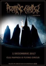 Rotting Christ live la Cluj Napoca pe 1 decembrie