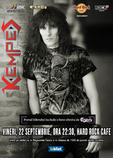 Concert KEMPES pe 22 septembrie la Hard Rock Cafe