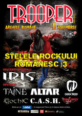 Concert Trooper 'Scandal' pe 4 noiembrie la Arenele Romane