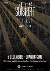 Concert SOLSTAFIR si MYRKUR pe 5 decembrie la Bucuresti