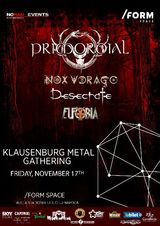 Klausenburg Metal Gathering pe 17 noiembrie la Cluj, in Form Space