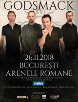Concert Godsmack la Arenele Romane pe 26 Noiembrie