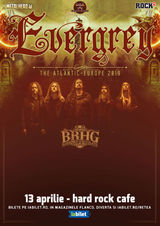 Concert Evergrey la Hard Rock Cafe pe 13 Aprilie