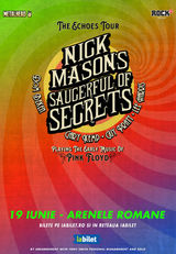 Nick Mason's (Pink Floyd) Saucerful Of Secrets la Arenele Romane pe 16 Iunie 2021